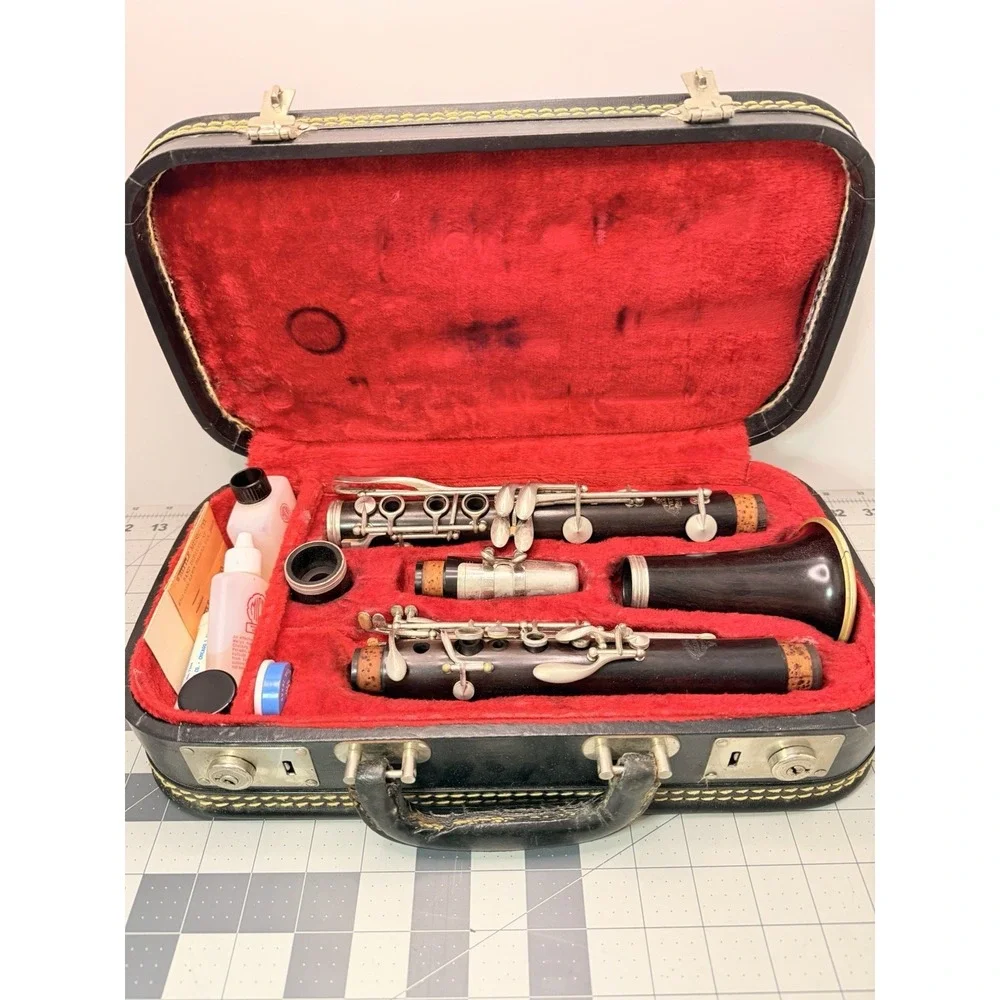 Evette Paris by Buffet Crampon Wood Bb Clarinet France Case D6384